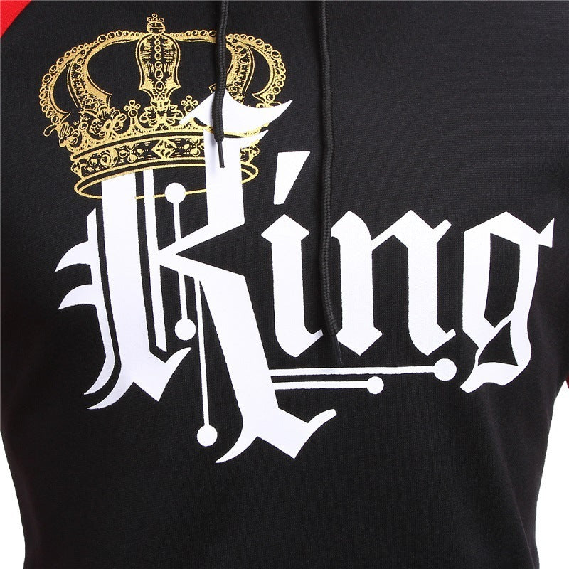 printed couple sweatshirt