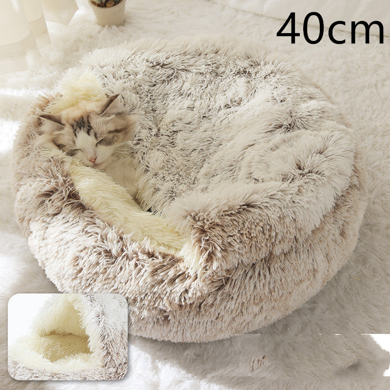 2 in 1 dog & cat bed
