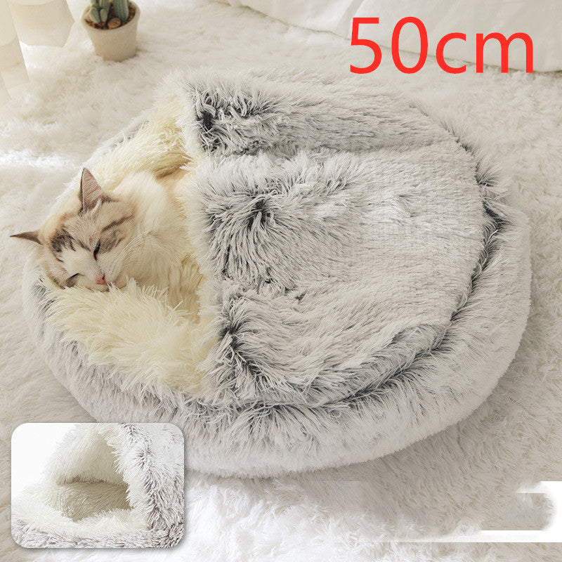 2 in 1 dog & cat bed