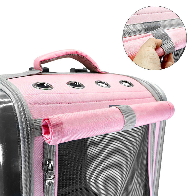 breathable pet cat carrier