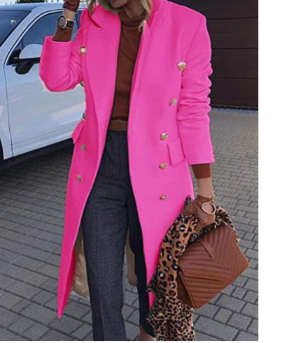 woolen lapel jacket