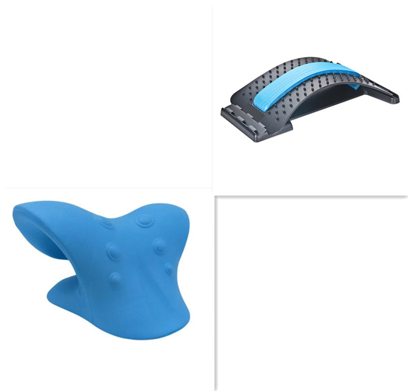 manual six-wheel neck massager
