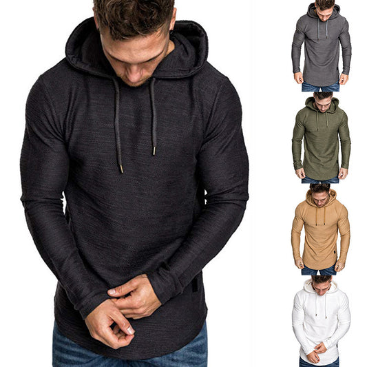 Men's Casual Long Sleeve Hoodie