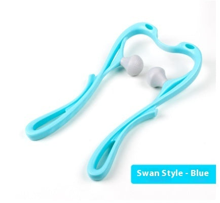 manual six-wheel neck massager