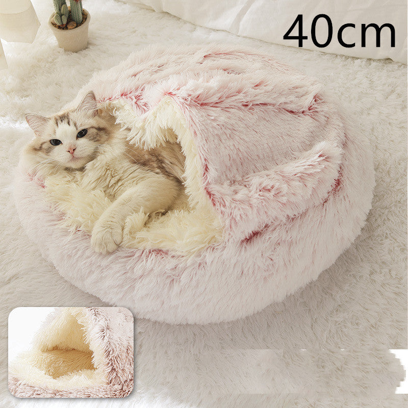 2 in 1 dog & cat bed
