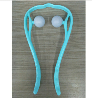 manual six-wheel neck massager