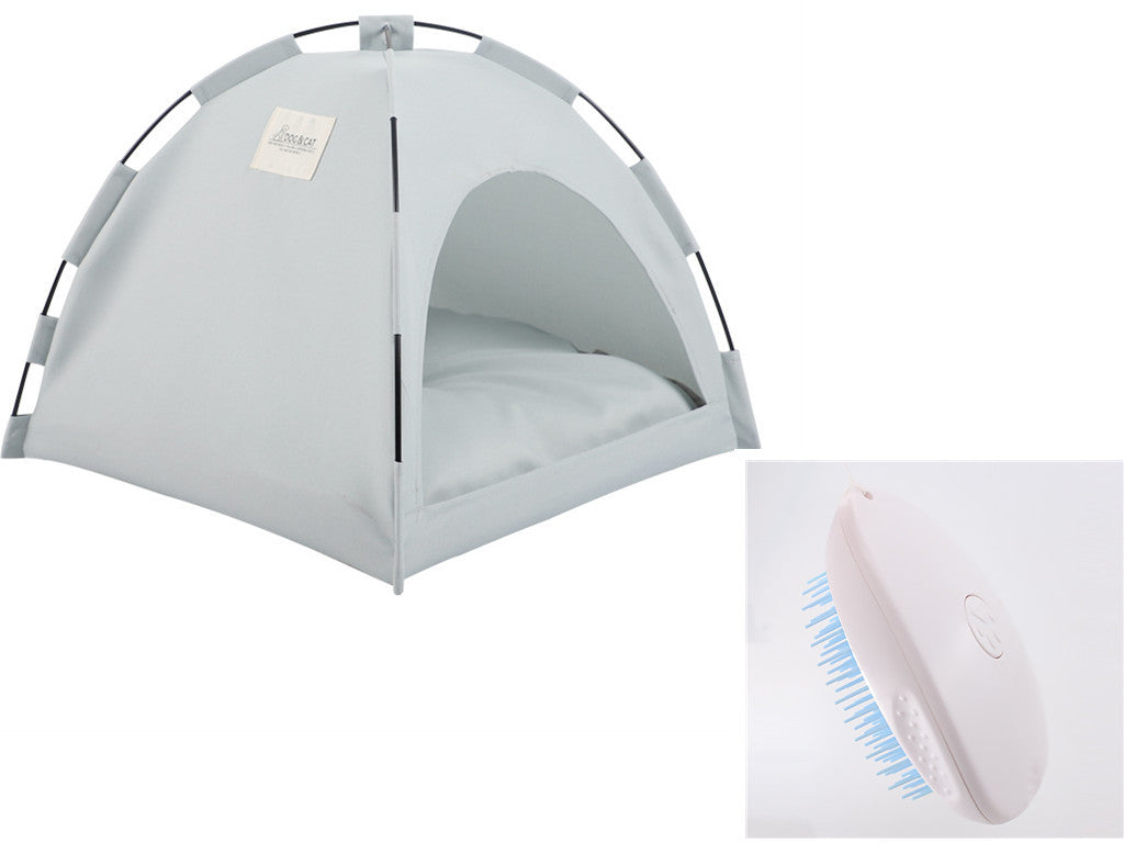 winter cat tent
