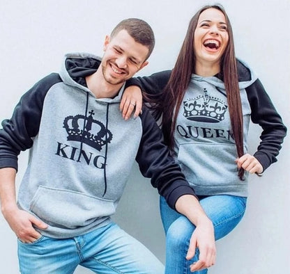 Printed Couple Sweatshirt