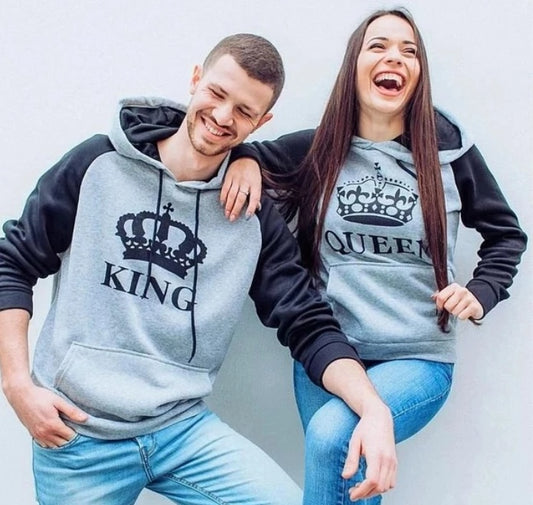 Printed Couple Sweatshirt