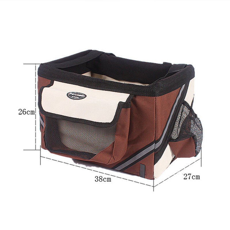 portable dog bicycle carrier