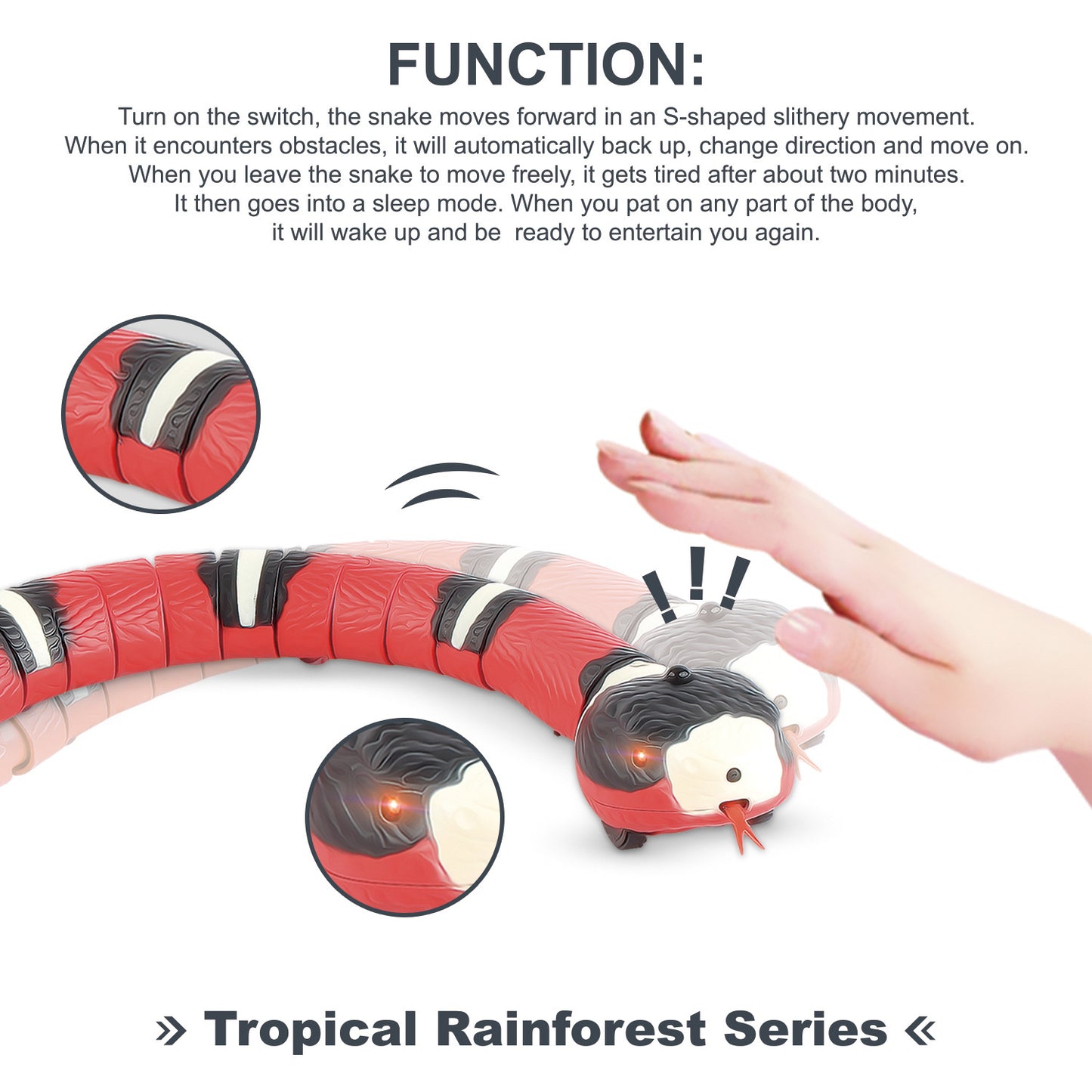 smart sensing interactive pet toys
