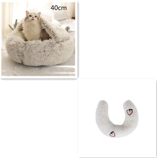 2 in 1 dog & cat bed