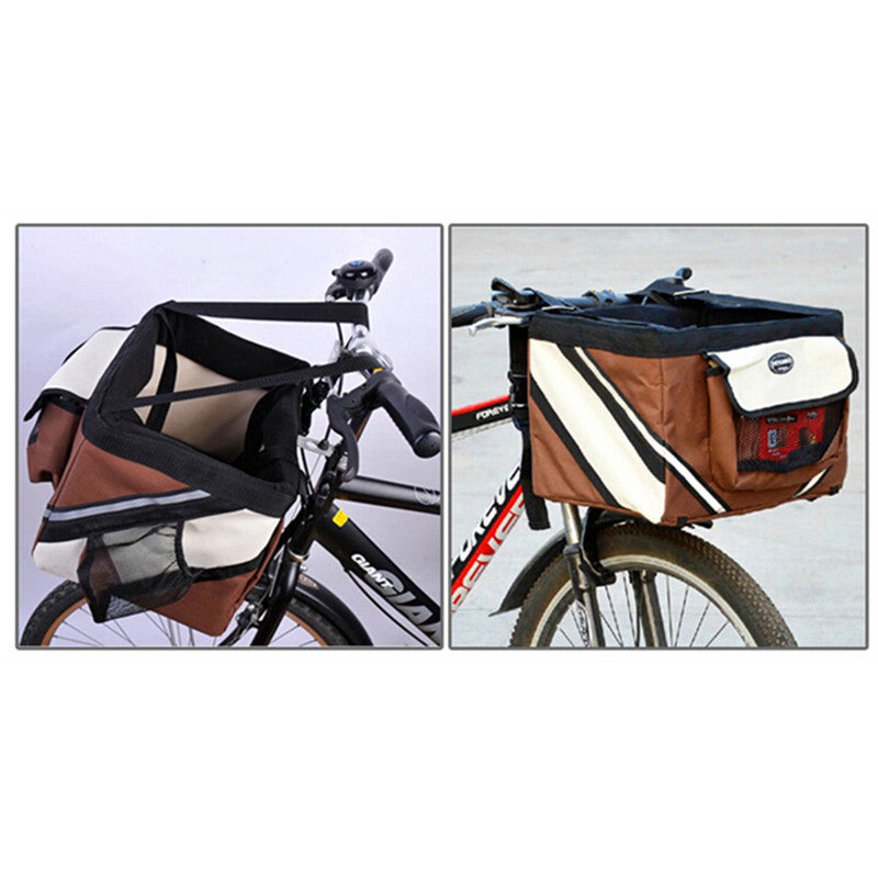 portable dog bicycle carrier