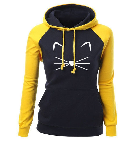 Cute Cat Women's Hoodies
