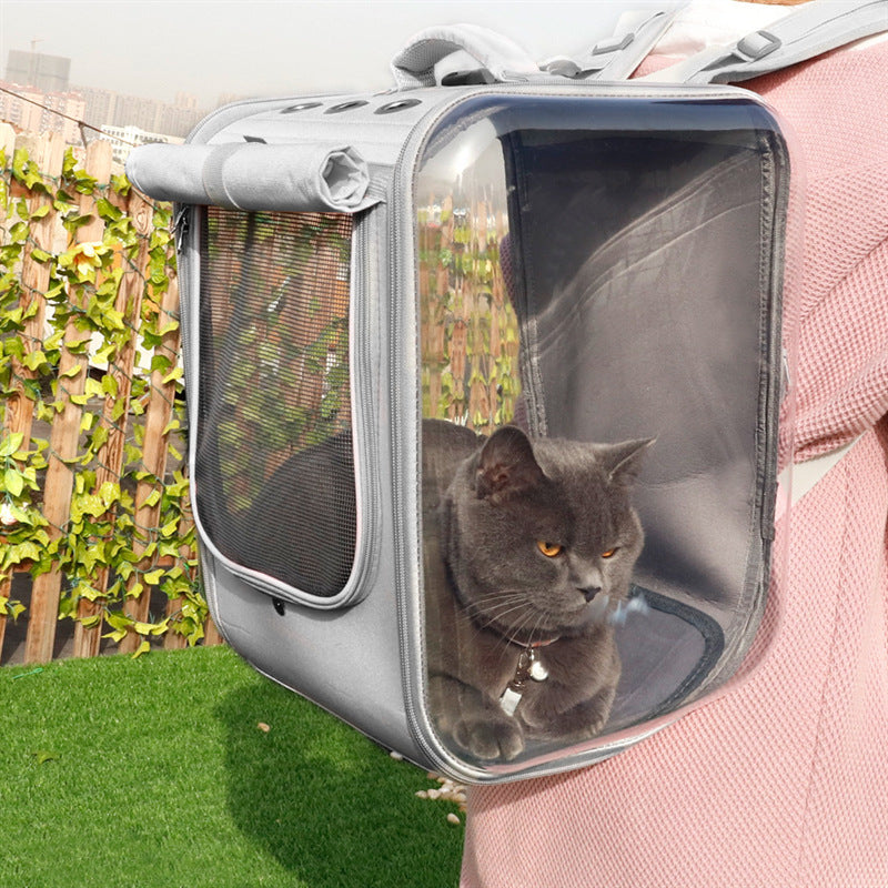 breathable pet cat carrier