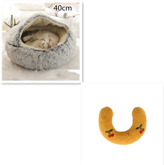 2 in 1 dog & cat bed