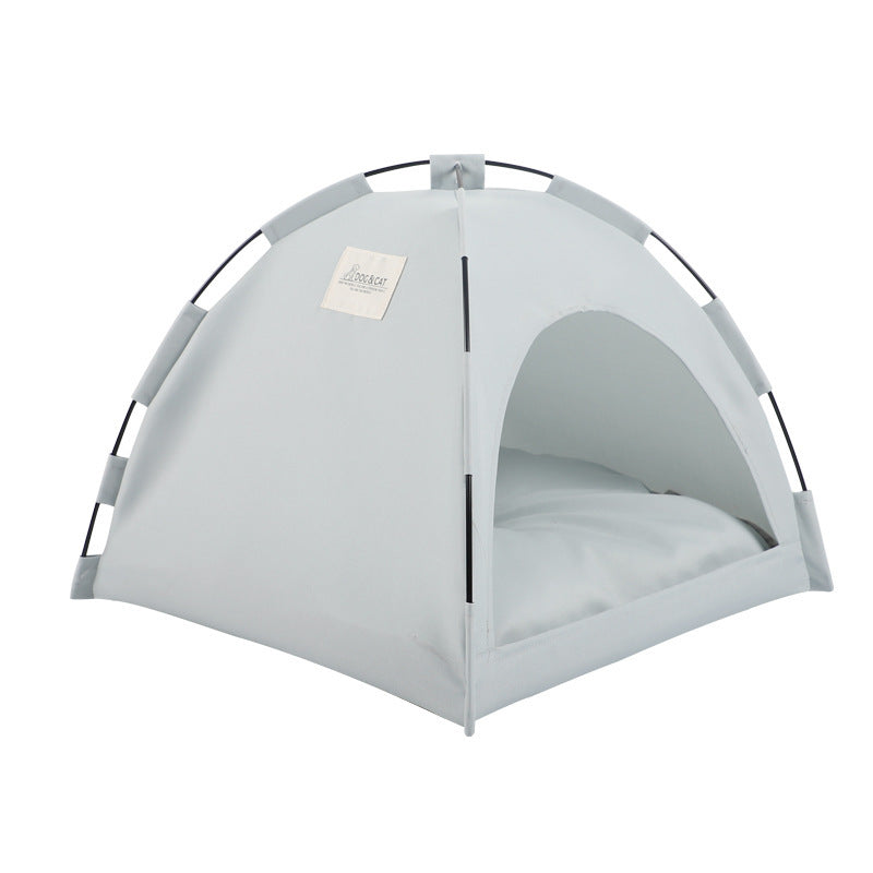 winter cat tent