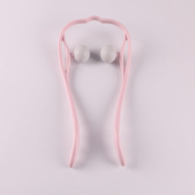 manual six-wheel neck massager