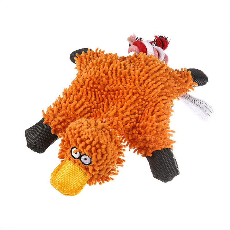 mop plush pet toy